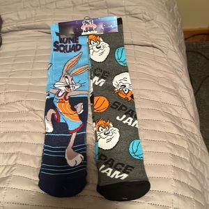 Two pair of long socks